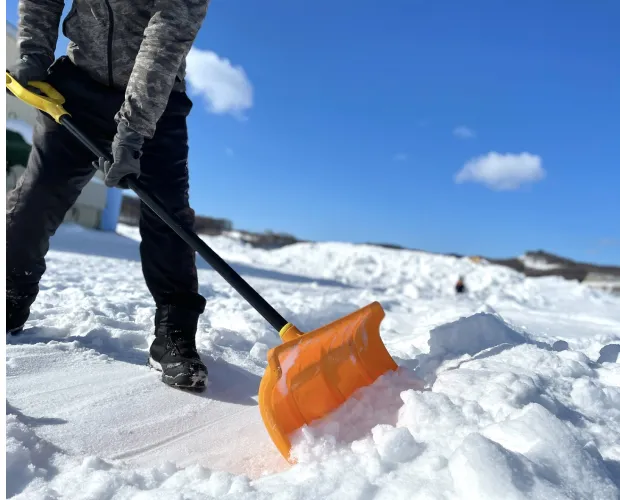 除雪作業の様子
