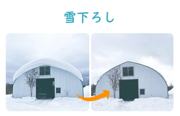 雪下ろし