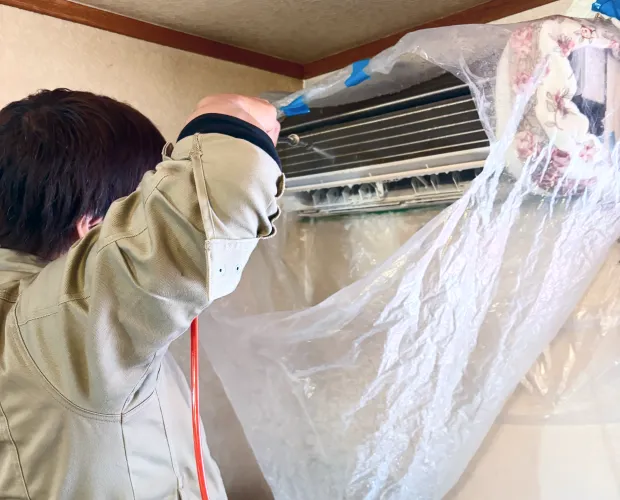 エアコン分解清掃のイメージ