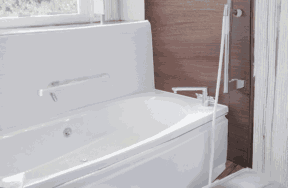 綺麗に清掃されたお風呂